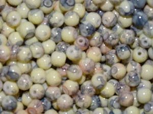 Cuentas de vidrio efecto porcelana de 6 mm 'Pretty Porcelain' - Imagen 1 de 1