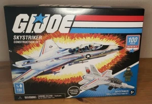 GI JOE SKYSTRIKER CONSTRUCTION SET 100 PIECE FOREVER CLEVER HASBRO 2020 L E G O - Foto 1 di 2