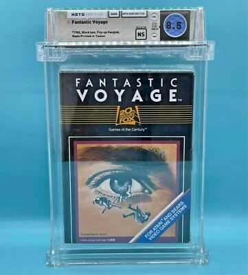 FANTASTIC VOYAGE -  WATA 8.5   **  Atari 2600  **  -  NEW   20th Century Fox  - Image 1 of 4