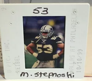 Mark Stepnoski 1999 Pacific Trading Cards Negativo Slide Cowboys vs Eagles 1/1 - Foto 1 di 1