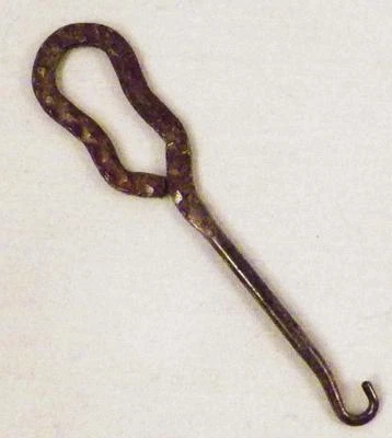 Gancho Guante Botón Tono Plateado Metal Mango Cacahuete Zapato Accesorio Damas De Colección Foto 1 de 3