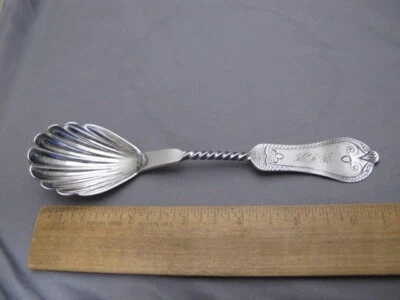 Buena moneda DUHME Cincinnati cuchara de azúcar grabada en giro Foto 1 de 4