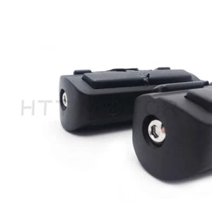 FootPegs Passenger Black Motorcycle rider Fits For H-D male mount-style - Picture 1 of 7