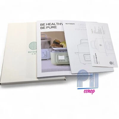 BUYDEEM G563 5-Quart Electric Food Steamer for Cooking MANUALS USER GUIDE ONLY - Image 1 of 4