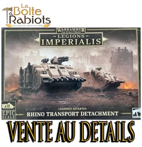 Warhammer Legion Imperialis Rhino Vente au détails Rabiots, Pièces détachées. - Picture 1 of 7