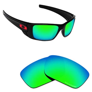 Hawkry SaltWater Proof Green Replacement Lenses for-Oakley Fuel Cell -Polarized - Picture 1 of 3