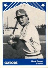 1983 Beaumont Golden Gators TCMA #13 Mark Parent Cottonwood California CA Card
