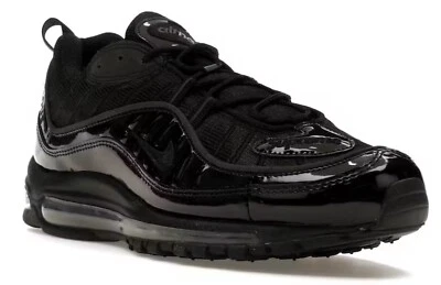 Nike Air Max 98 x Supreme Black Size 12 Men BRAND NEW - Image 1 of 4
