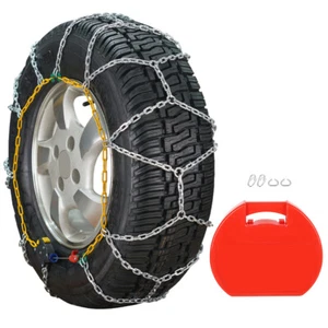 Vehicle Wheel Tire Snow Chains Car Anti Slip Chain Adjustable Anti-Skid KN140 - Picture 1 of 10