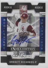 2009 Donruss Elite Extra Edition Aspirations Signatures Garrett Richards Auto