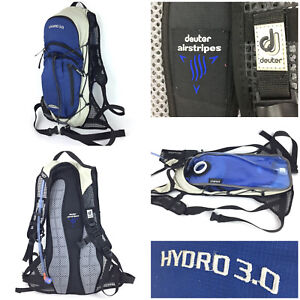 Deuter Blue Hydro 3.0 Mesh Airstripes Hiking Biking Insulated Hydration Backpack