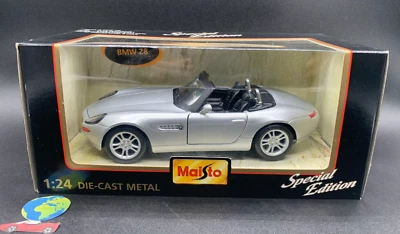 Maisto BMW Z8, in scala 1:24 - 1:25, (1731), vintage - Immagine 1 di 4