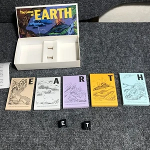 The Game Of Earth Other Worlds 1994 Complete Card Game Vintage - Picture 1 of 10
