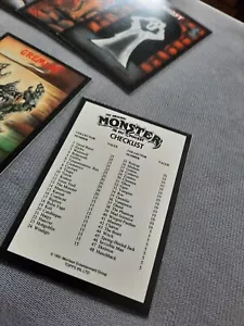 Topps UK - Monster In My Pocket 1991 - Mint Condition - Picture 1 of 10