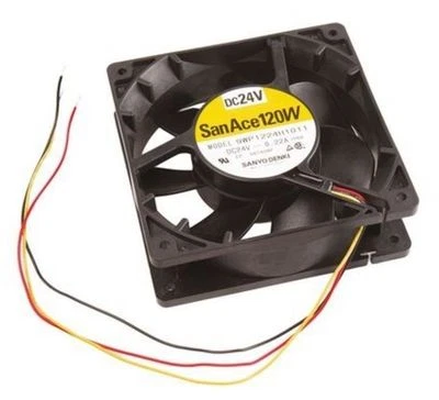 Sanyo Denki Splash Proof Fan - IP55, 24V DC, New in Box - Image 1 of 2