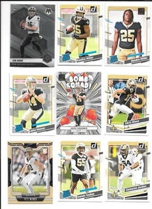 2021-2023 New Orleans Saints 34 Card Team Lot Prizm, Mosaic, Parallels, RC, Etc. - Picture 1 of 4