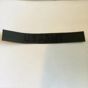 Military Patch US Army Name Tape Tag OD Green 7.25" x 1" - Picture 1 of 1