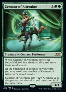 [1x] Centaur of Attention - Foil Near Mint, English Unfinity Singles MTG Magic - Picture 1 of 1