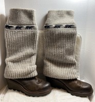 sorel crazy cable boots