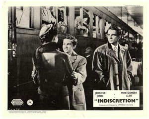 Indiscretion of An American Wife Lobby Card Montgomery Clift Richard Beymer 1953