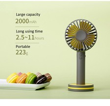 USB Ventilator Mini Fan Tragbar Lüfter Handheld Elektrischer Kühler Rechargeable