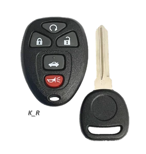 2004 2005 2006 2007 Chevrolet Malibu Replacement Remote + Chip Key 5B 22733524 - Picture 1 of 3
