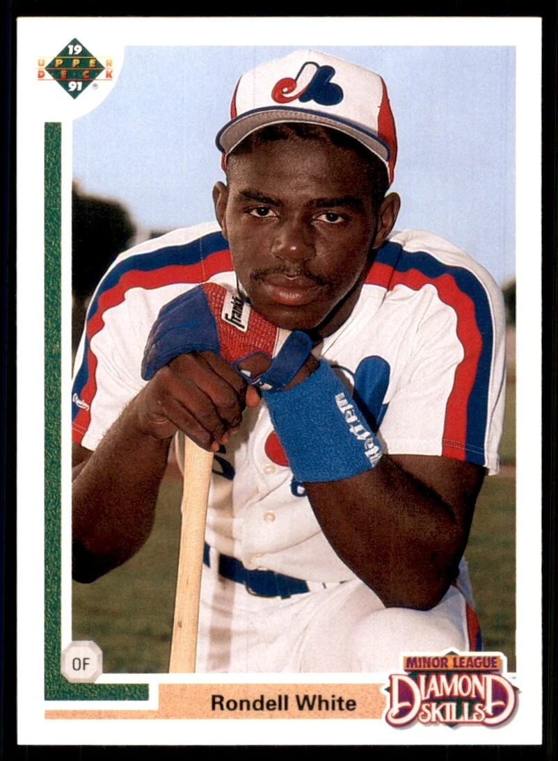 1991 Upper Deck Final Edition Rondell White Rookie Montreal Expos #10F