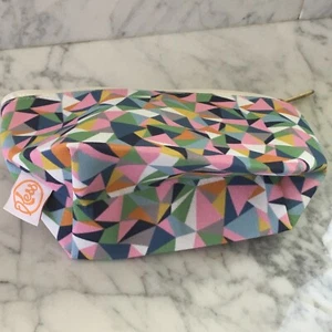 Kess InHouse Everything Bag, Tapered Pouch, Project M "Abstraction Pink" Rainbow - Picture 1 of 6