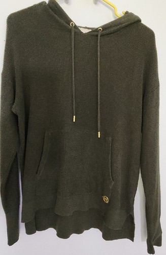 Michael Kors Waffle Maglia Pull Over Verde Oliva S