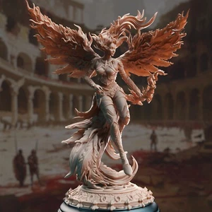 Sairena Phoenix Sun Elf Ranger Rogue Angel Fighter Miniatura | D&D DnD - Foto 1 di 3