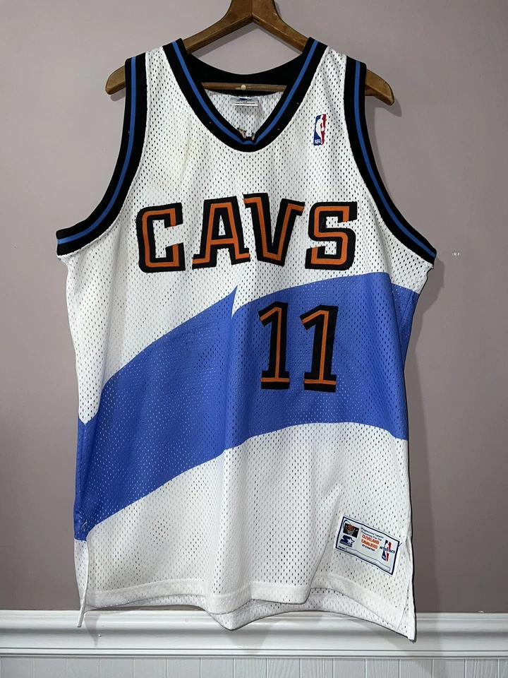 AUTHENTIC ZYDRUNAS ILGAUSKAS CLEVELAND CAVS CAVALIERS STARTER JERSEY sz 48 - Image 1 of 4