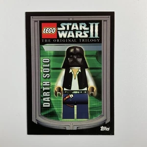 DARTH SOLO #5 LEGO STAR WARS II Original Trilogy 2006 Topps Promo Trading Card - Picture 1 of 2