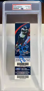 Ryan Fitzpatrick signiertes Autogramm NFL Debüt & 1. TD Ticket Stub 27.11.05 PSA - Bild 1 von 3