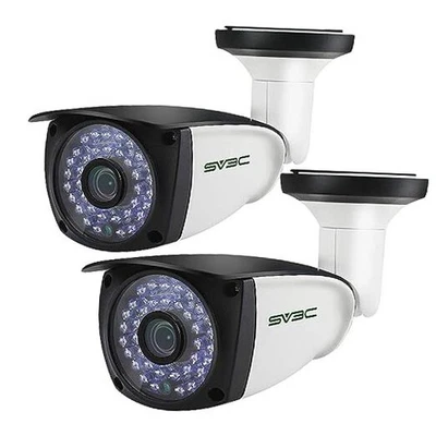  Telecamera IP POE 5MP Esterno, Confezione da 2 Power Over Ethernet Sorveglianza di Sicurezza  - Immagine 1 di 4