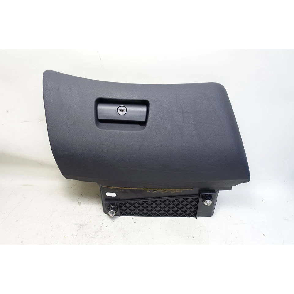 1997-2003 BMW E39 5-Series Sedan Right Front Glove Box Door w Latch Black Vinyl - Image 1 of 4