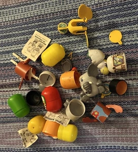 Vintage German Issue Ferrero Kinder Surprise Miniatures lot Capsules Toys Animal - Picture 1 of 4