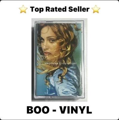 Madonna- Ray Of Light Cassette Tape 1998 Album EX / EX Foto 1 de 4