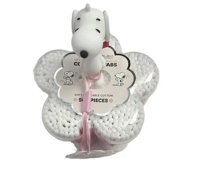 Celavi X Peanuts Snoopy 500 piezas hisopos de algodón con estuche Foto 1 de 4