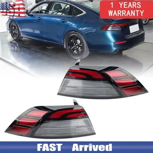 Luces traseras LED exteriores lado izquierdo y derecho para Honda Accord 2023-2025 - Imagen 1 de 7