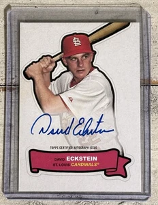 2024 Topps Archives David Eckstein 1968 Topps Action All-Stars On Card Autograph - Picture 1 of 6