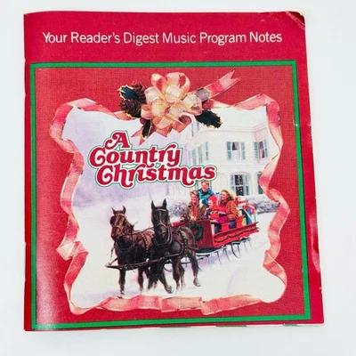 Reader's Digest A Country Christmas Cassette Tapes New  - Image 1 of 4