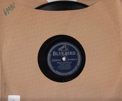 Lonnie Johnson – From 20 to 44 / The Last Call 10" 78 - Image 1 of 4