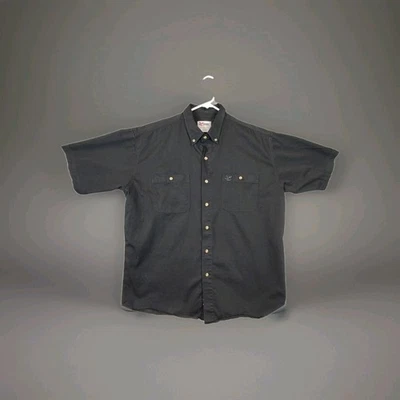 CHASE AUTHENTICS Shirt Mens Extra Large XL Button Down Short Sleev Racing NASCAR - Image 1 of 4