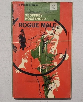 Rogue Male by Geoffrey Household - 1964 Peacock Books Vintage Paperback - image 1 of 4