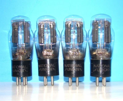 Nº 80 NU Filamento Colgante Radio Audio Aspirador 4 Tubos Válvula Probado ST 280 380 Foto 1 de 3