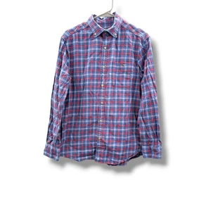 Vineyard Vines Trucker Shirt Men's Medium Plaid Button Down Classic Fit - Picture 1 of 7