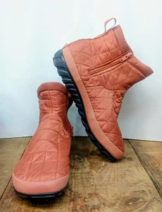 Bogs Snowday II Short Womens 10 Shoes Pull On Winter Snow Boots Zipper Paprika - Picture 1 of 12