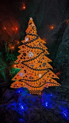 Kit de adornos de árbol de lentejuelas de Halloween para abuela Nelson hágalo usted mismo artesanía inspirada en la colección Foto 1 de 3