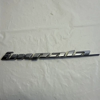 Chevrolet Impala 2000-2005 cromo escritura emblema insignia logotipo OEM Foto 1 de 4