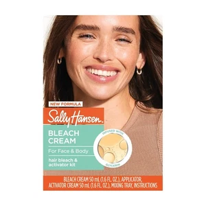 Sally Hansen Bleichcreme für Gesichts- & Körperbehaarung, vegan 2er Pack - Bild 1 von 10